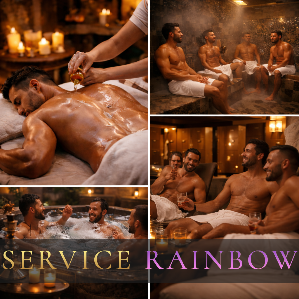 Services Offered by Hammam Mens Spa - Male to Male Massage